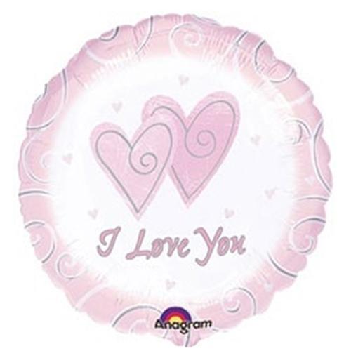 Simply Sparkling Love Holographic Balloon 18 in Balloons & Streamers - Party Centre