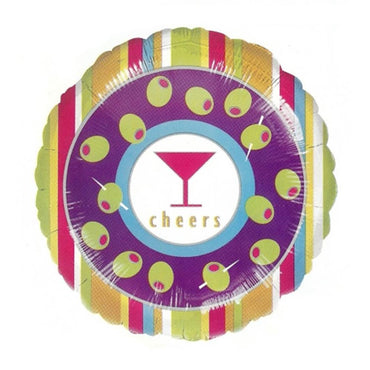 Cheers Foil Balloon 18in Balloons & Streamers - Party Centre