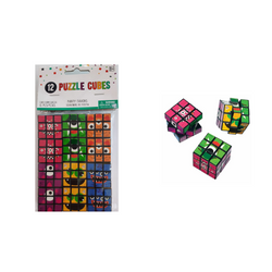 Monster Puzzle Cube Favors 12pcs