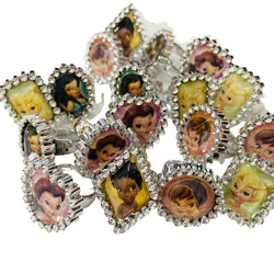 Disney Tinker Bell Jewel Ring Favors 18pcs