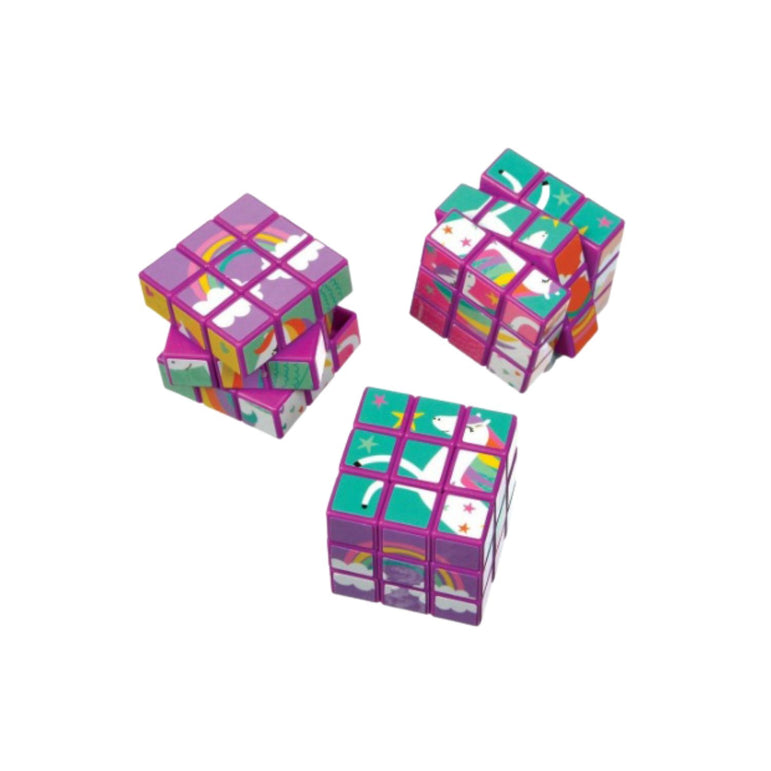 Unicorn Puzzle Cube Favors 12pcs