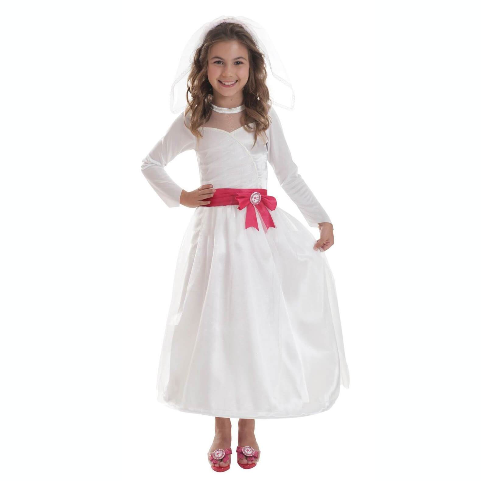 Child Barbie Bride Girl Costume Costumes & Apparel - Party Centre