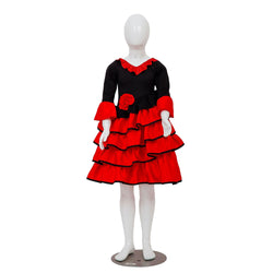 Child Spanish Girl Costume Costumes & Apparel - Party Centre