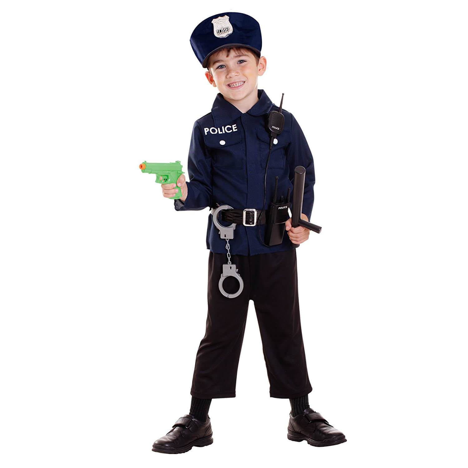 Child Boy Policeman Career  Costume and Accessories Costumes & Apparel - Party Centre