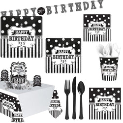 Chalkboard Birthday Kit for 16 People Kits - Party Centre
