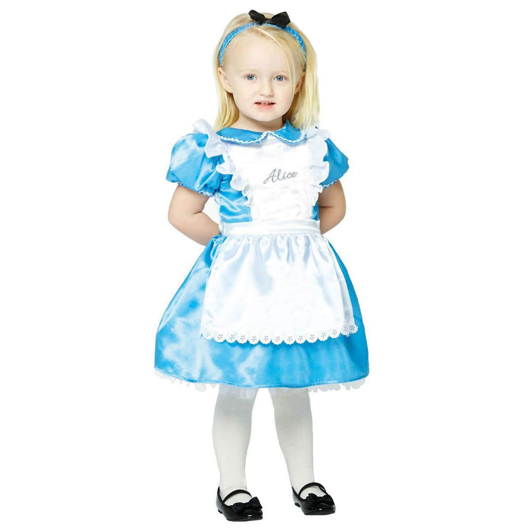 Toddler Alice Costume Costumes & Apparel - Party Centre