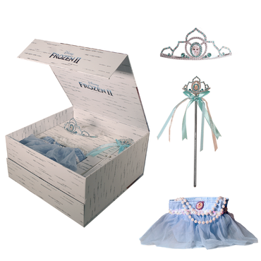 Child Elsa Frozen II Ultra Prestige Costume Box Set
