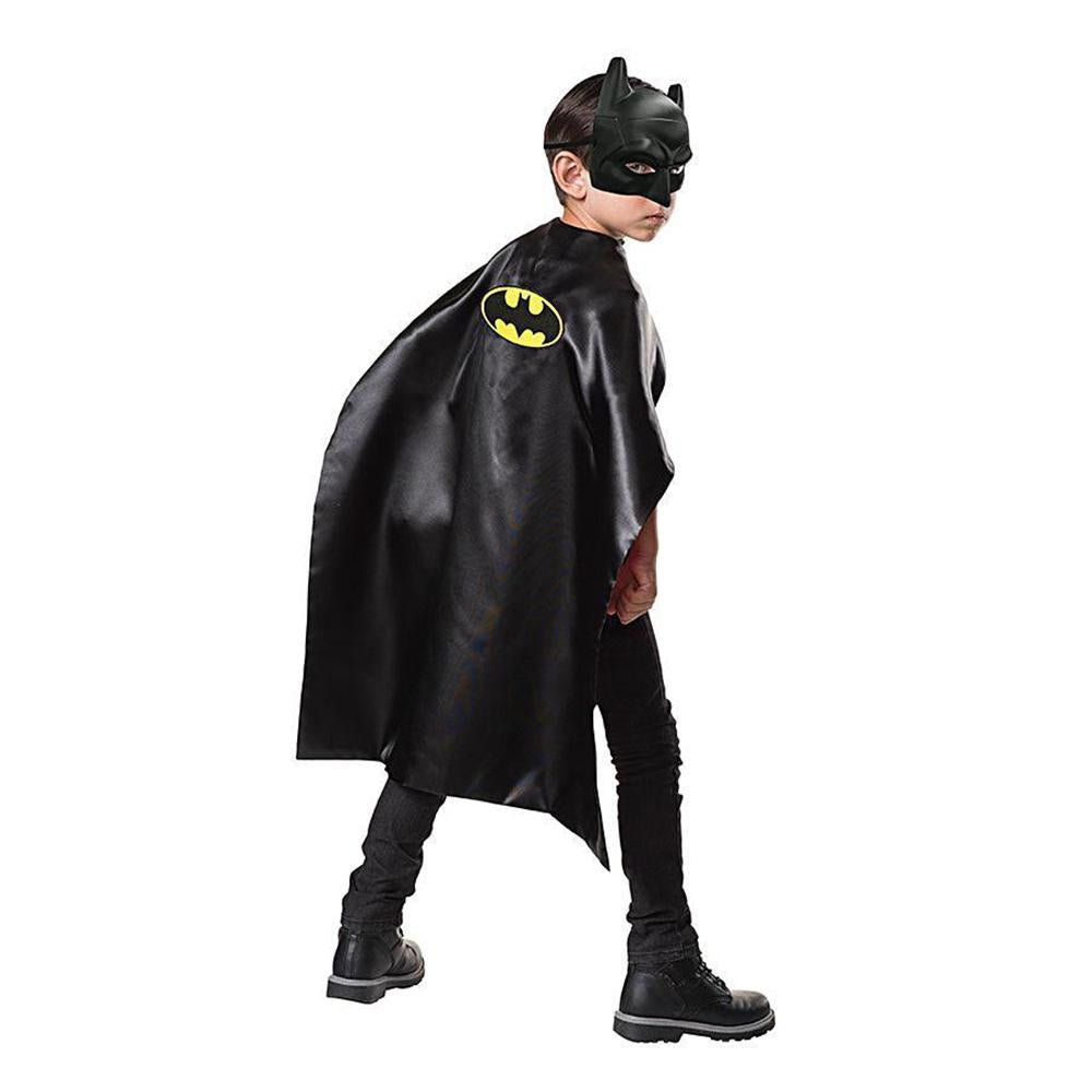Child Batman Cape And Mask Costumes & Apparel - Party Centre