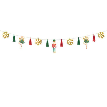 Nutcracker Paper Garland Mix 2m