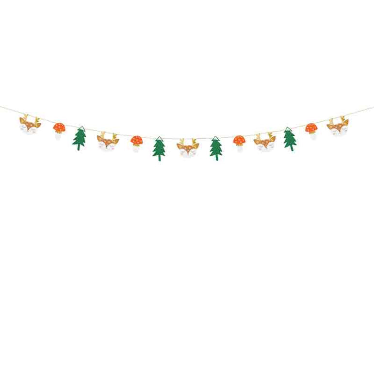 Forest Paper Garland Mix 1.7m