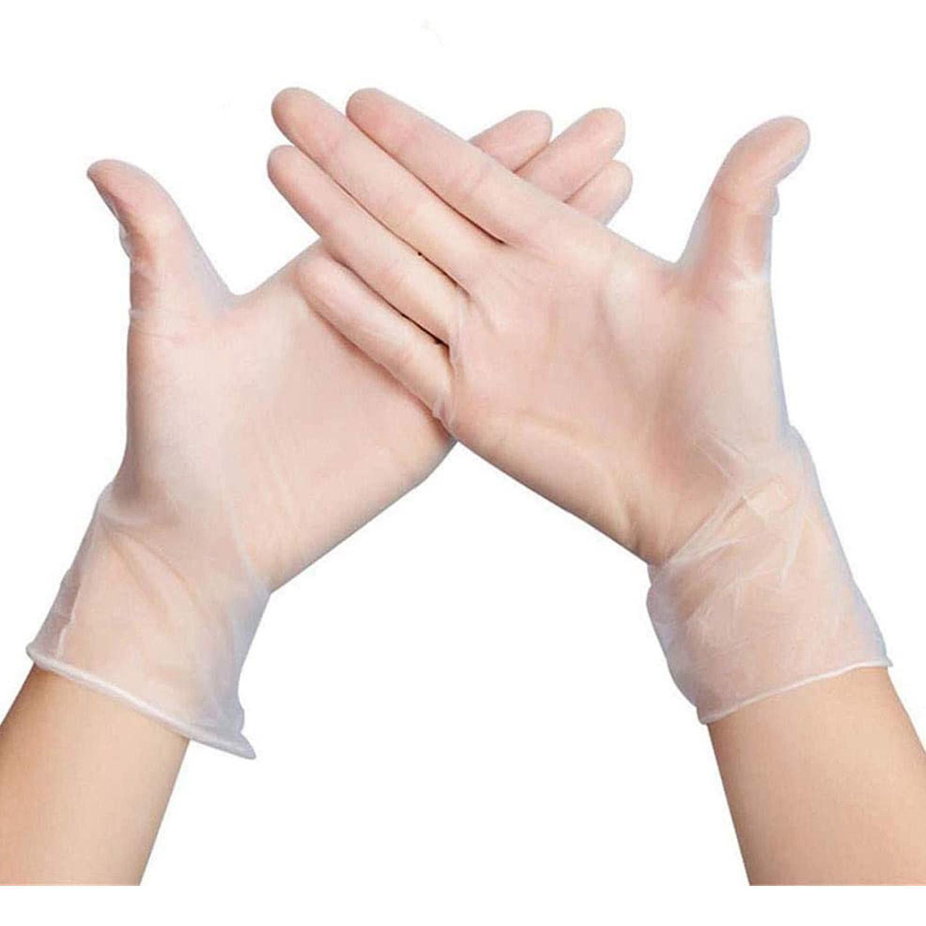 Disposable Vinyl Gloves Non-Medical - Extra Large 100pcs Costumes & Apparel - Party Centre