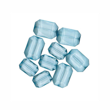 Blue Gems Acrylic Big Diamonds Confetti Decorations - Party Centre