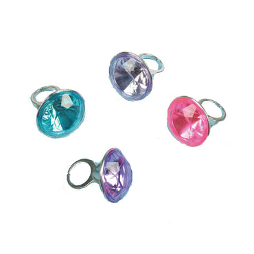 Giant Gem Ring Favors 8pcs Party Favors - Party Centre