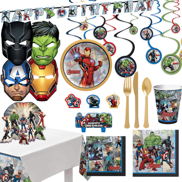 Iron Man Party Kit For 8 People