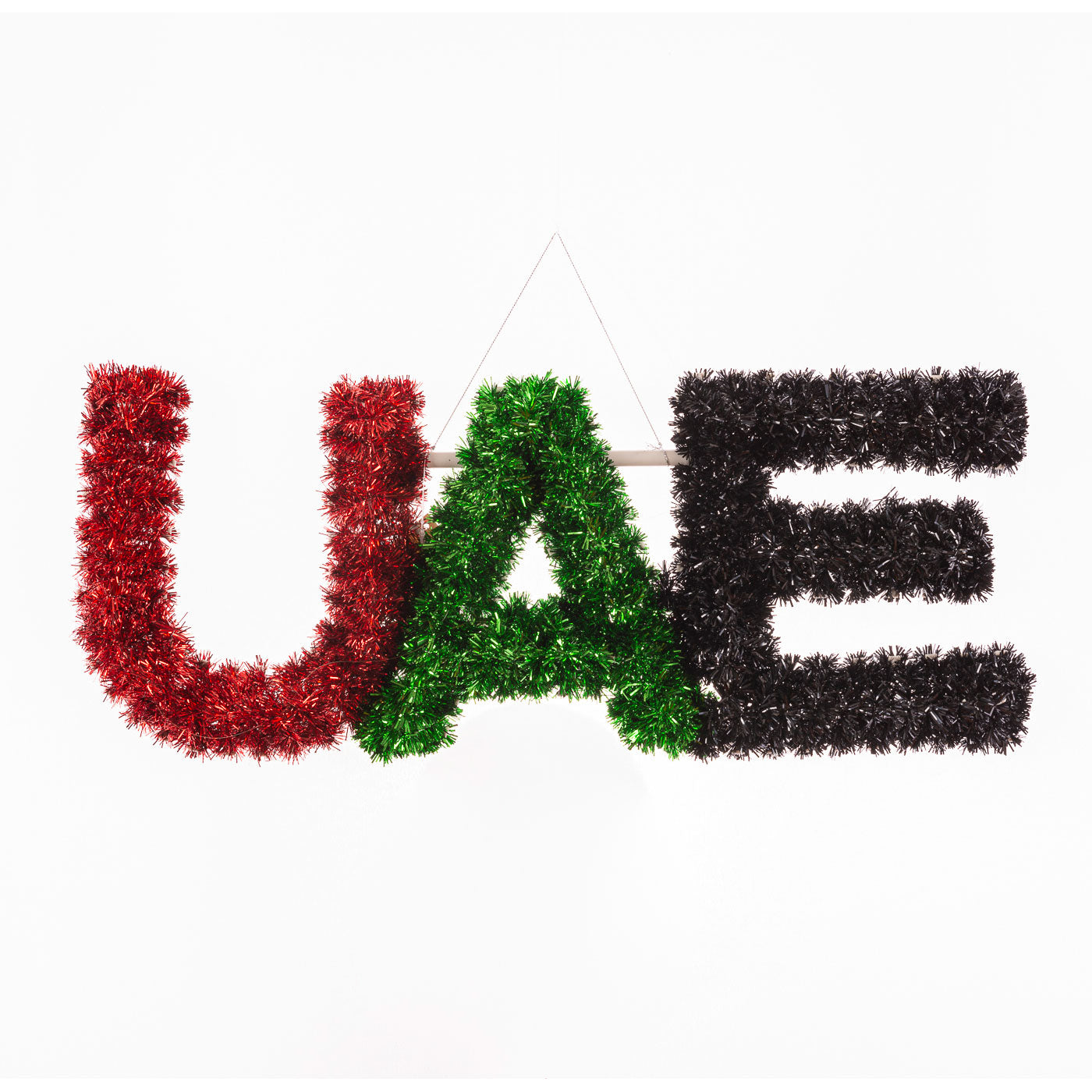 UAE Deluxe Tinsel Decoration 22 inch x  8.3 inch
