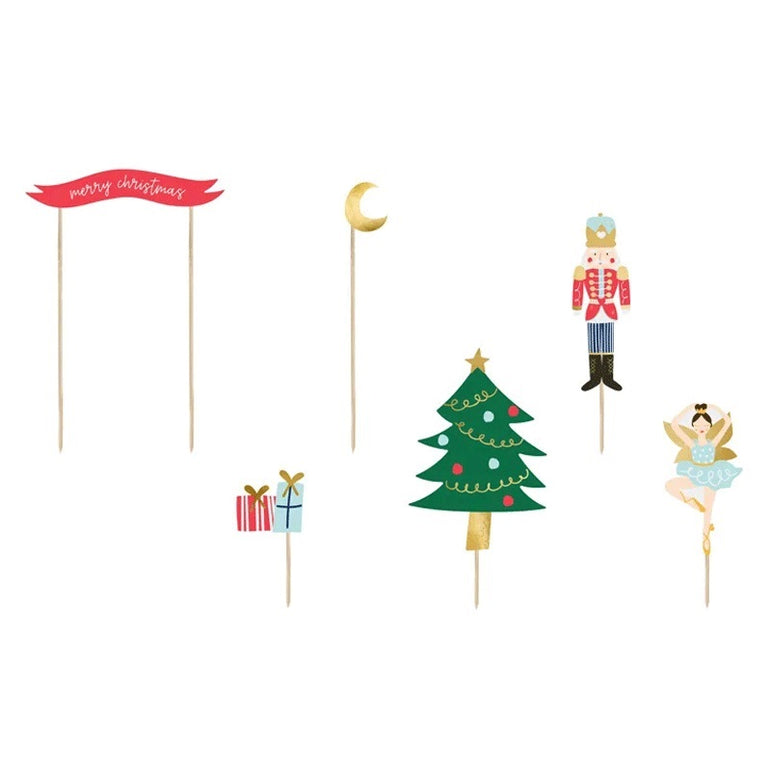 Mix Designs & Colours Nutcracker Cake Toppers