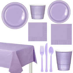 Party Centre Lavender Party Kit For 20 People Kits - Party Centre
