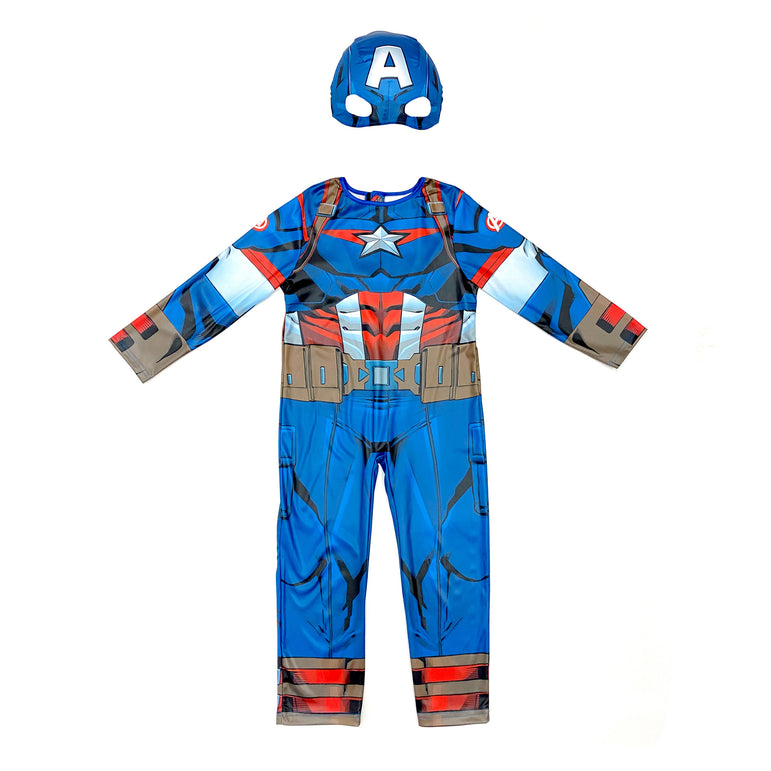 Shop Child Captain America Classic Costume - Party Centre, UAE 2024