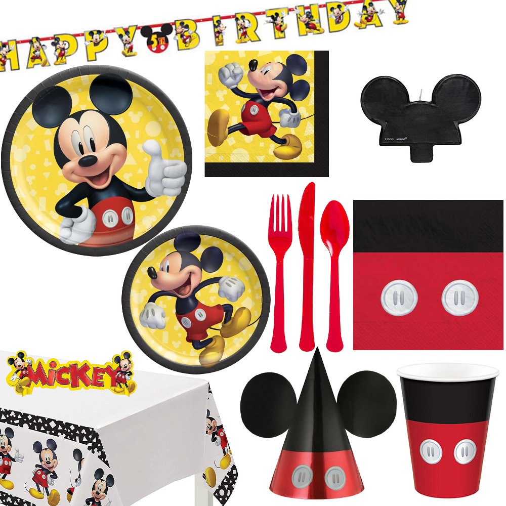 Mickey Forever Party Kit For 16 People