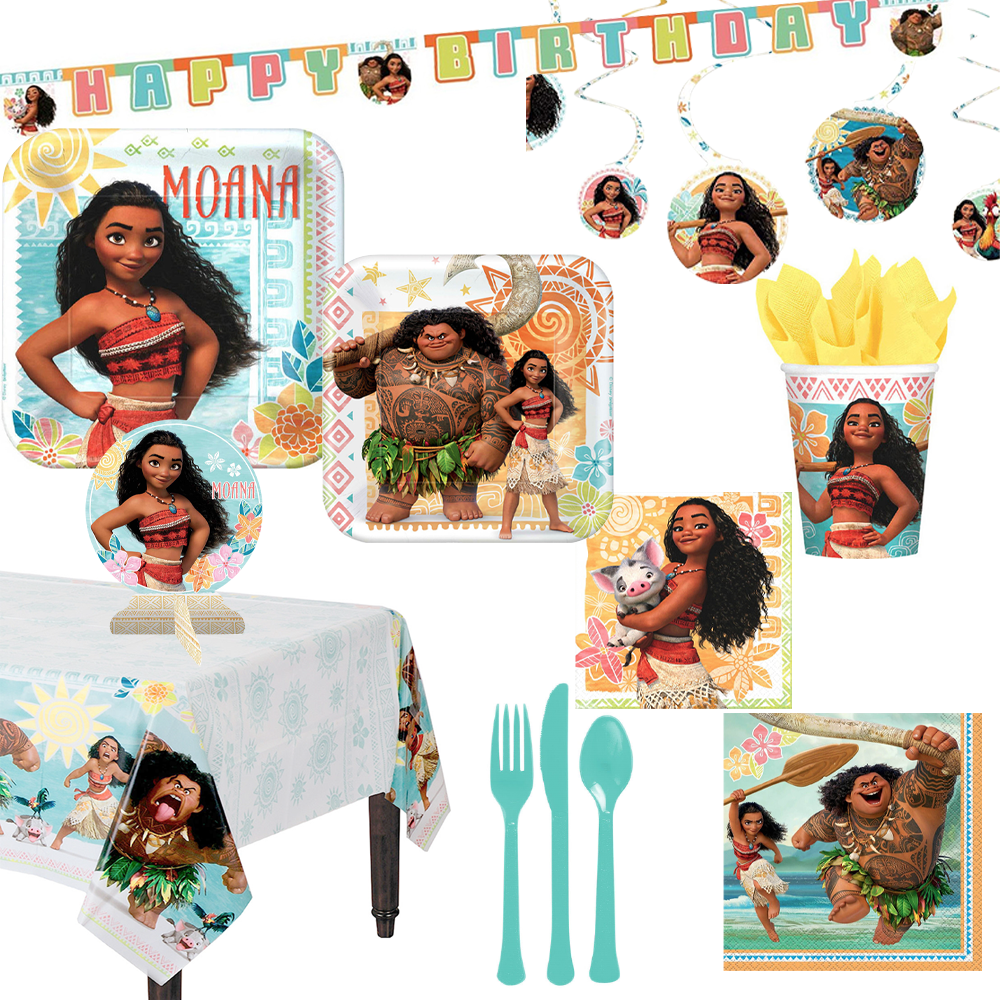 Moana Kit For 8 People