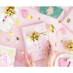 Gold Set of Ribbons and Rosettes 3pcs