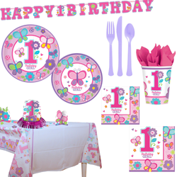 Sweet Birthday Girl Kit for 16 People Kits - Party Centre