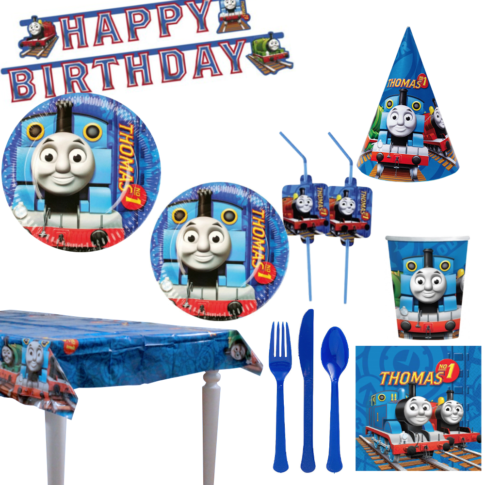 Thomas and Friends Kit for 8 People Kits - Party Centre
