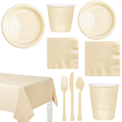 Party Centre Vanilla Creme Party Kit For 20 People Kits - Party Centre