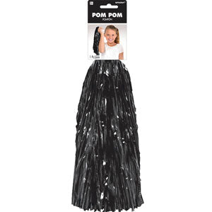 Black Pom Pom Mix Party Accessories - Party Centre