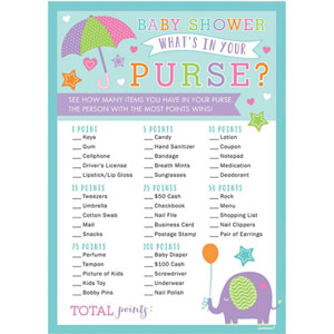What's In Your Purse Game Pinata - Party Centre