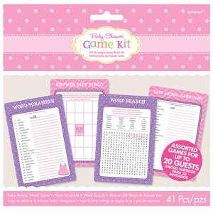 Shower With Love Girl Game Kit Pinata - Party Centre