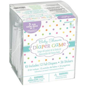 Baby Shower Diaper Game Pinata - Party Centre