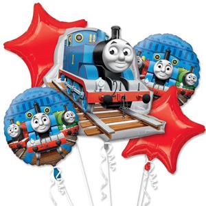 Thomas And Friends Balloon Bouquet Balloons & Streamers - Party Centre