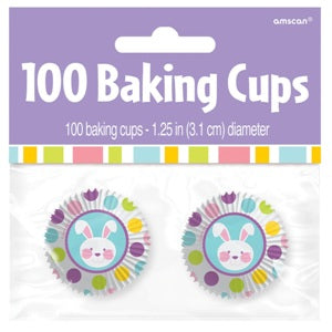 Easter Mini Bake Cups 100pcs Party Accessories - Party Centre