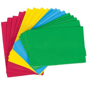 Foam Squares Primary 20pcs Party Accessories - Party Centre