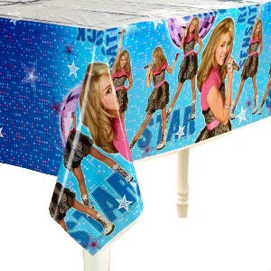 Hannah Montana Table Cover Printed Tableware - Party Centre