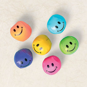 Smile Soft Ball Party Favors - Party Centre