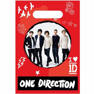 One Direction Party Bags 8pcs Favours - Party Centre