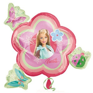 Barbie Garden Supershape Balloon 30in Balloons & Streamers - Party Centre