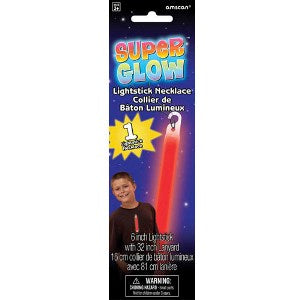 Red Light Stick Necklace Party Accessories - Party Centre