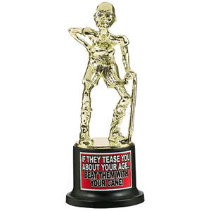 Birthday Old Trophy Party Accessories - Party Centre