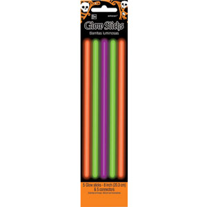 Halloween Glow Sticks 5pcs Party Accessories - Party Centre