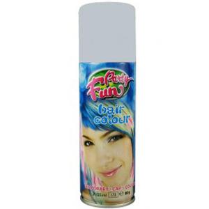 Silver Hair Color 125ml Costumes & Apparel - Party Centre