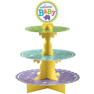 Gender Neutral Cardboard Treat Stand Party Accessories - Party Centre