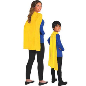 Yellow Cape Costumes & Apparel - Party Centre