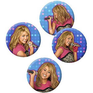 Hannah Montana Mini Pin Party Favors - Party Centre