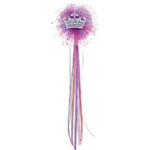 Birthday Princess Plastic Wand Party Accessories - Party Centre
