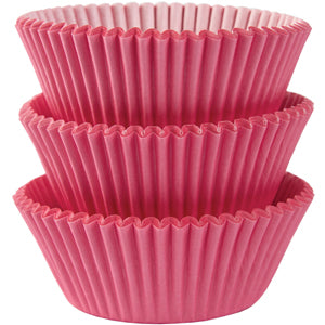 New Pink Cupcake Cases 50mm, 75pcs Party Accessories - Party Centre