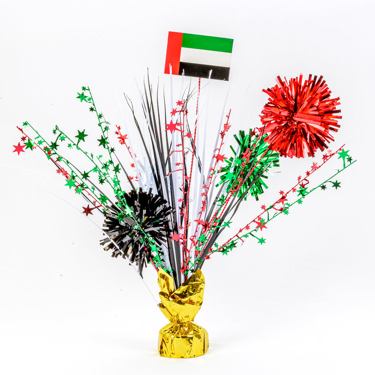 UAE Tinsel Burst Centerpiece Foil 18inch